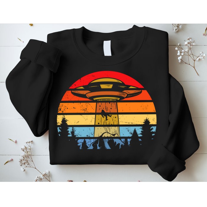 Funny Alien Yeti Bigfoot UFO Plus Size Sweatshirt