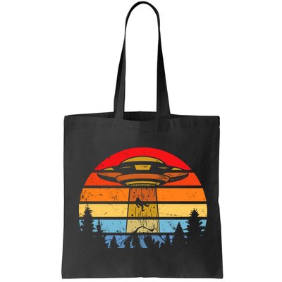 Funny Alien Yeti Bigfoot UFO Plus Size Bag