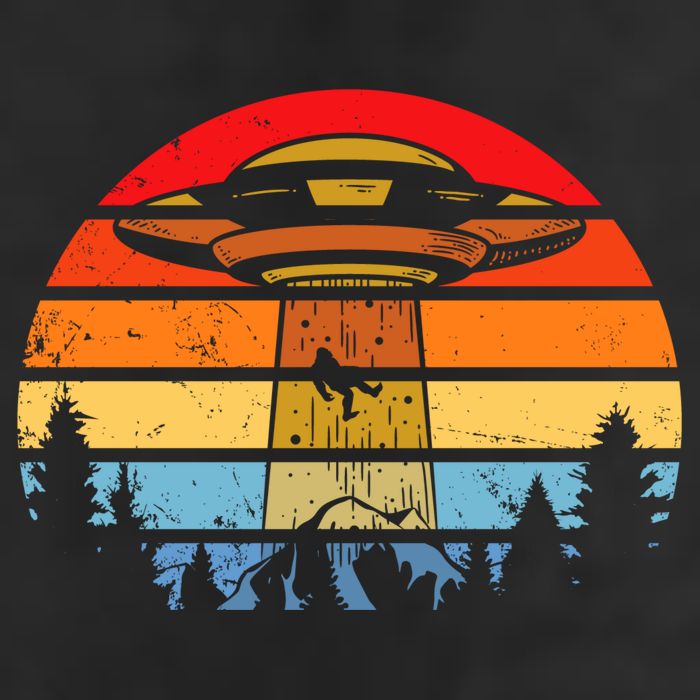Funny Alien Yeti Bigfoot UFO Plus Size Tumbler