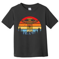 Funny Alien Yeti Bigfoot UFO Plus Size Toddler T-Shirt