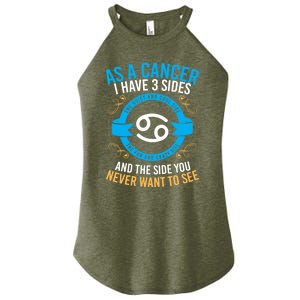 Funny Astrology Zodiac Sign Cancer Gift Women's Perfect Tri Rocker Tank