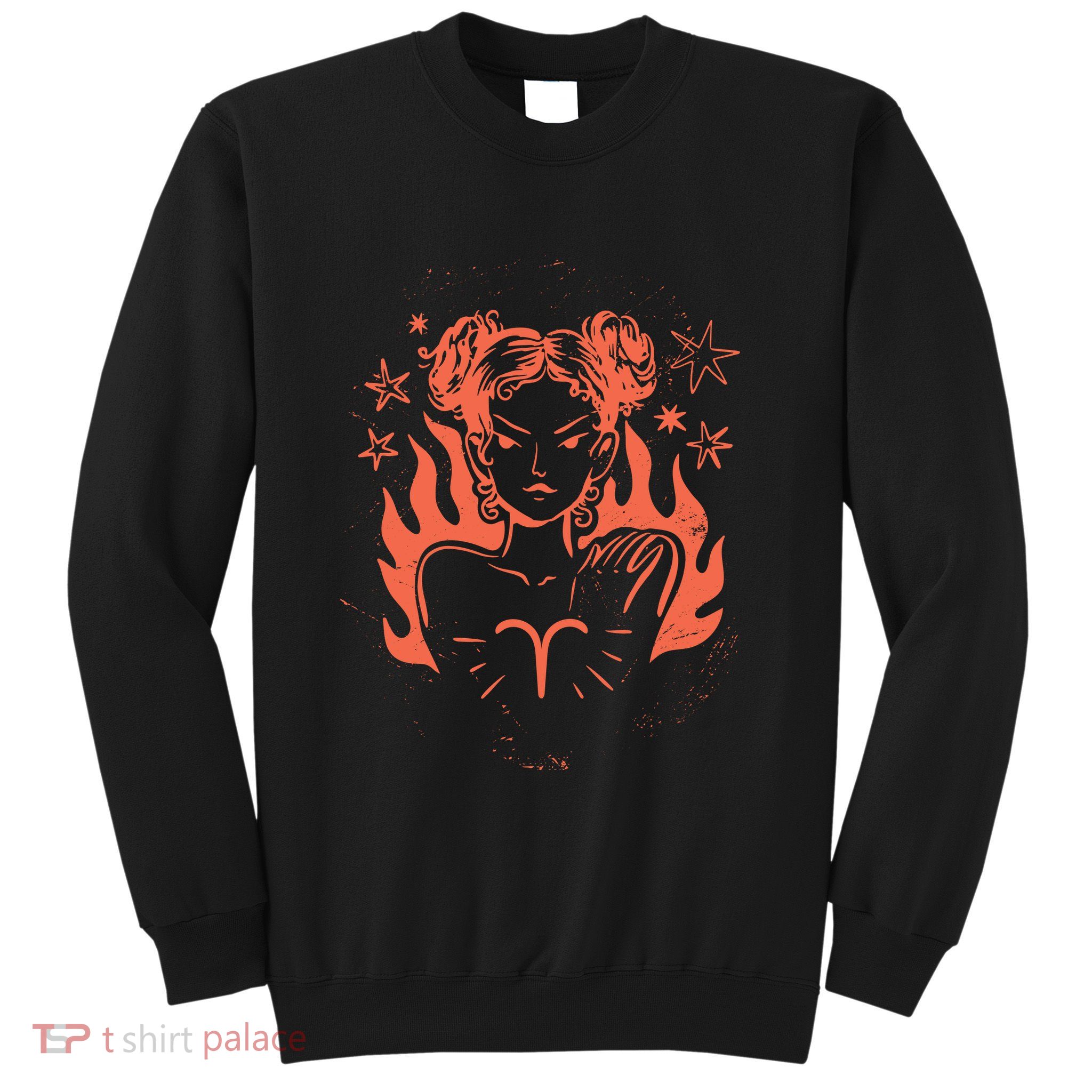 Female Aries Zodiac Sweatshirt