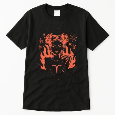 Female Aries Zodiac Tall T-Shirt