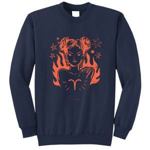 Female Aries Zodiac Sweatshirt