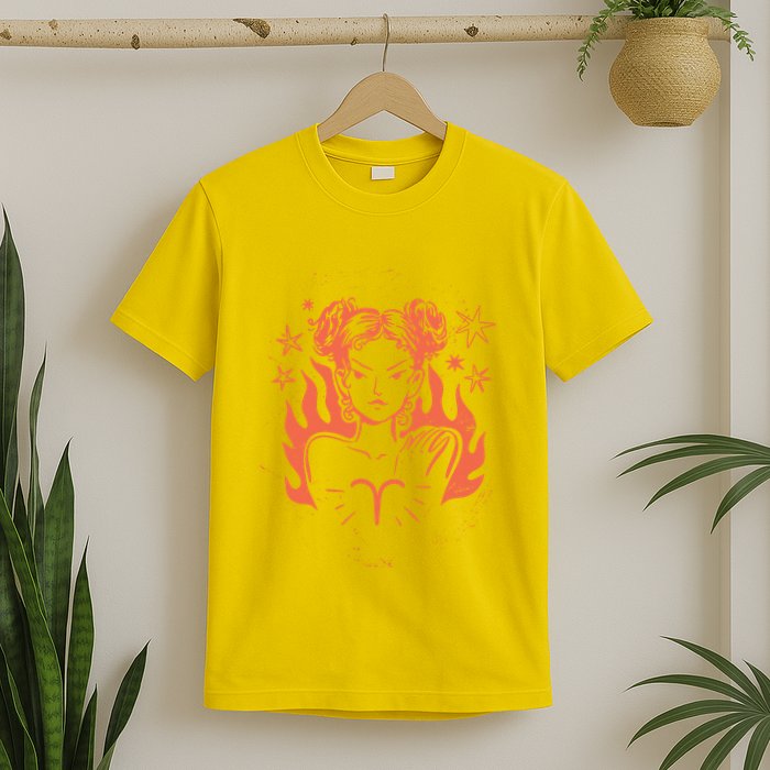 Female Aries Zodiac T-Shirt