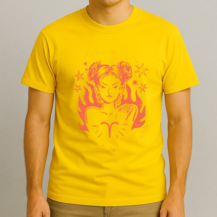 Female Aries Zodiac T-Shirt