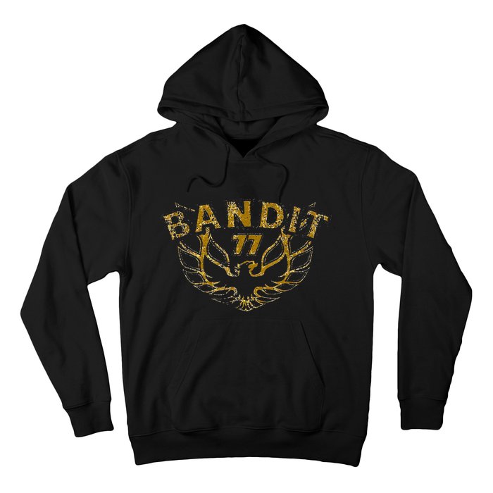 Funny Bandit 1977 Family Distressed Hoodie