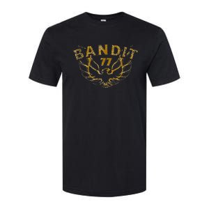 Funny Bandit 1977 Family Distressed Softstyle CVC T-Shirt