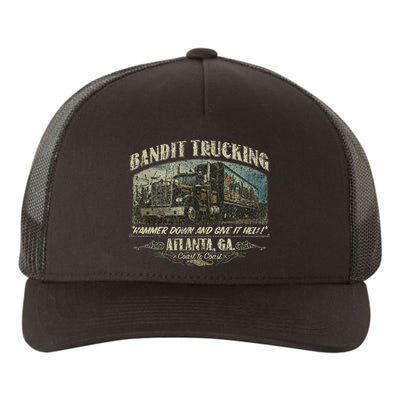 Funny Bandit 1977 Family Distressed Yupoong Adult 5-Panel Trucker Hat