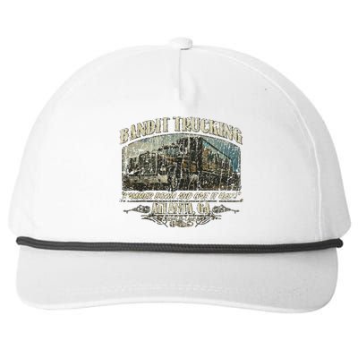 Funny Bandit 1977 Family Distressed Snapback Five-Panel Rope Hat