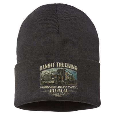 Funny Bandit 1977 Family Distressed Sustainable Knit Beanie