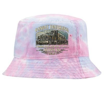 Funny Bandit 1977 Family Distressed Tie-Dyed Bucket Hat