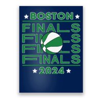 Finals Boston 2024 Designs Poster