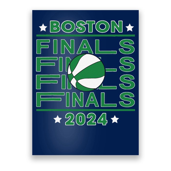 Finals Boston 2024 Designs Poster