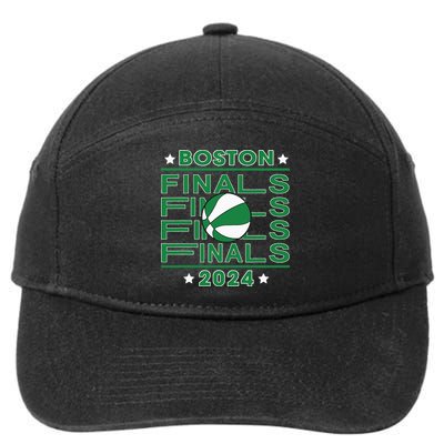 Finals Boston 2024 Designs 7-Panel Snapback Hat
