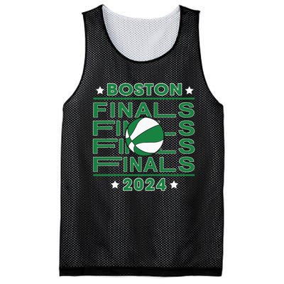 Finals Boston 2024 Designs Mesh Reversible Basketball Jersey Tank