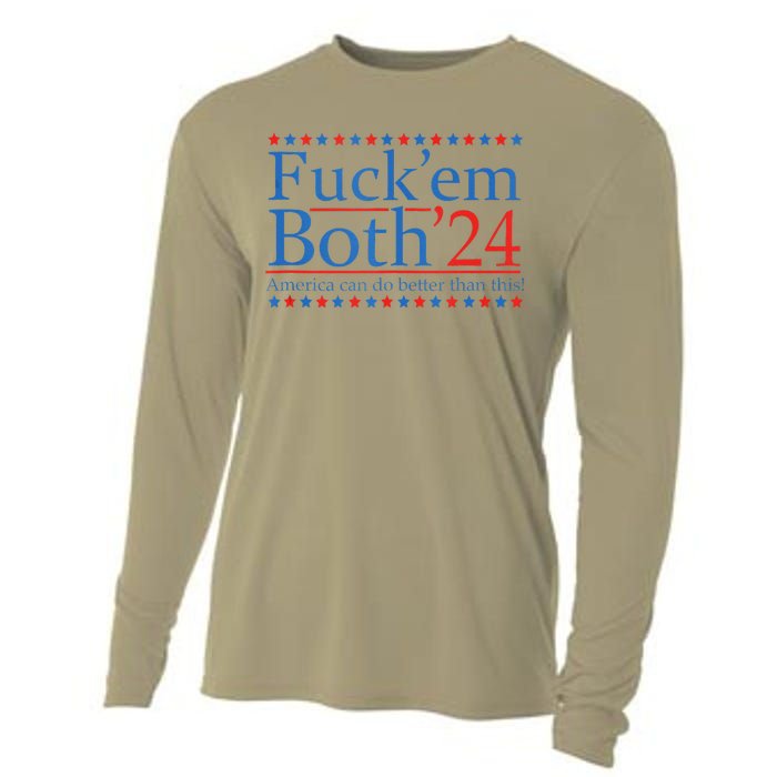 Fuckem Both 24 America Can Do Better Than This Cooling Performance Long Sleeve Crew