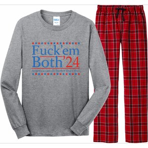 Fuckem Both 24 America Can Do Better Than This Long Sleeve Pajama Set