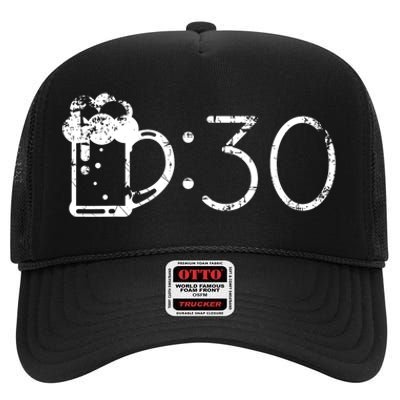 Funny Beer 30 For Beer Drinkers Gift High Crown Mesh Back Trucker Hat