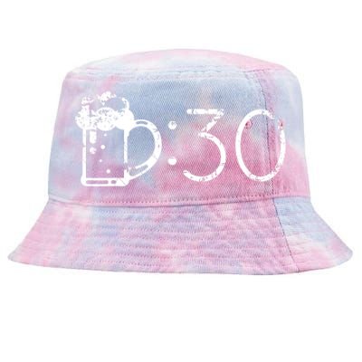 Funny Beer 30 For Beer Drinkers Gift Tie-Dyed Bucket Hat