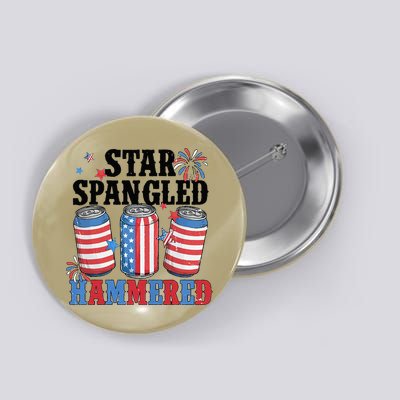 Funny Beer 4th Of July Tee Getting Star Spangled Hammered Button