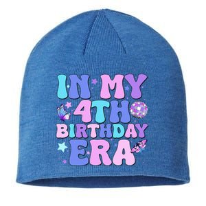 Four Bday 4 Year Old Sustainable Beanie