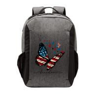 Freedom Butterfly 4th Of July Vector Backpack