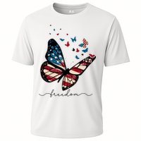 Freedom Butterfly 4th Of July Performance Shirt