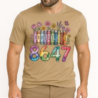 Floral Bookshelf 8647 Inclusion And Love Teacher Cooling Performance Crew T-Shirt