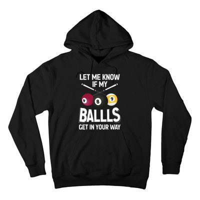 Funny Billiard 8 Ball Play Pool Table Cue Stick Snooker Hoodie