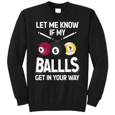 Funny Billiard 8 Ball Play Pool Table Cue Stick Snooker Sweatshirt