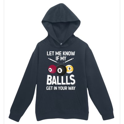 Funny Billiard 8 Ball Play Pool Table Cue Stick Snooker Urban Pullover Hoodie