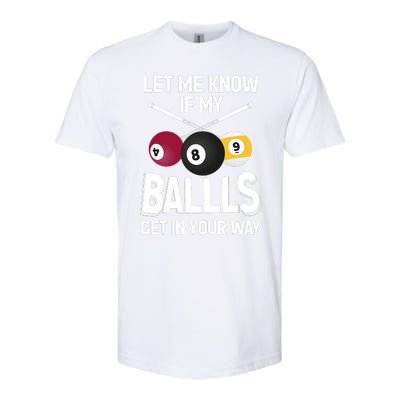 Funny Billiard 8 Ball Play Pool Table Cue Stick Snooker Softstyle® CVC T-Shirt