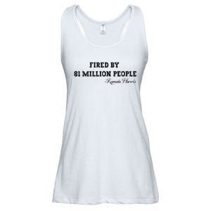 Fired By 81 Million People Kamala Harris Walz 2024 Ladies Essential Flowy Tank