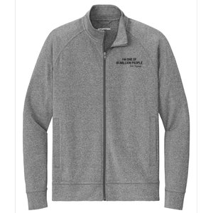 Fired By 81 Million People Kamala Harris Walz 2024 Stretch Full-Zip Cadet Jacket