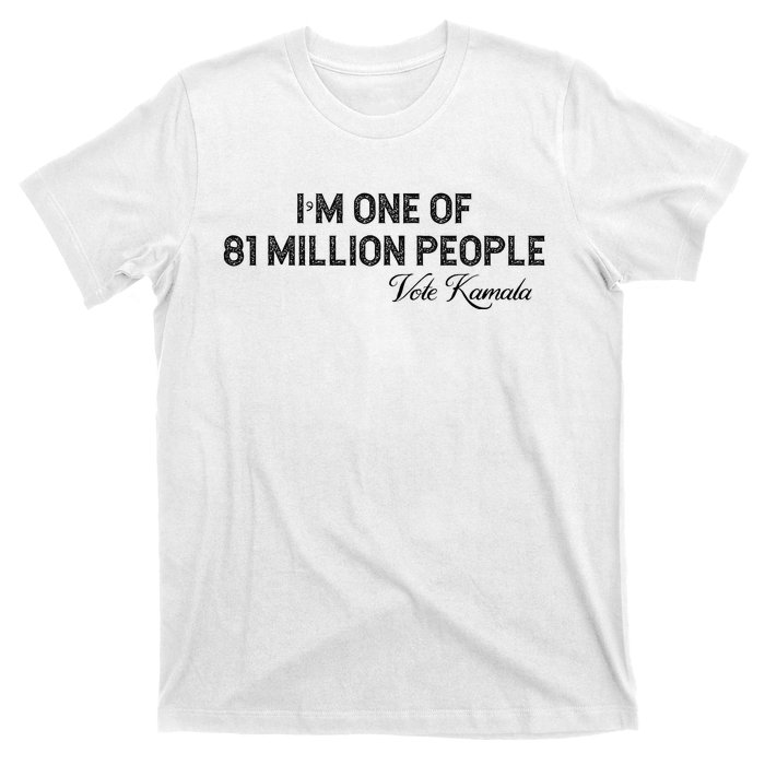 Fired By 81 Million People Kamala Harris Walz 2024 T-Shirt