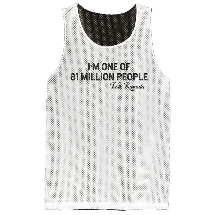 Fired By 81 Million People Kamala Harris Walz 2024 Mesh Reversible Basketball Jersey Tank