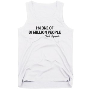 Fired By 81 Million People Kamala Harris Walz 2024 Tank Top