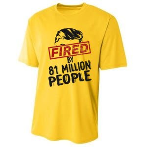 Fired By 81 Million People Fired By 81 Million People Performance Sprint T-Shirt