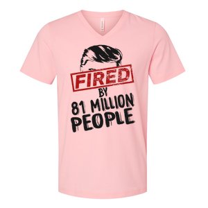 Fired By 81 Million People Fired By 81 Million People V-Neck T-Shirt