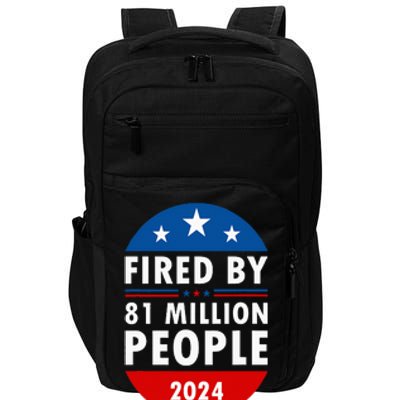 Fired By 81 Million People Harris Walz Waltz 2024 Cat Ladies Impact Tech Backpack