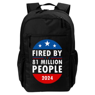 Fired By 81 Million People Harris Walz Waltz 2024 Cat Ladies Daily Commute Backpack