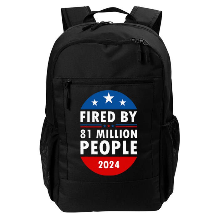 Fired By 81 Million People Harris Walz Waltz 2024 Cat Ladies Daily Commute Backpack