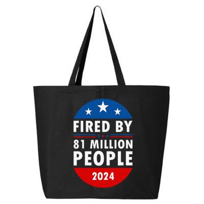 Fired By 81 Million People Harris Walz Waltz 2024 Cat Ladies 25L Jumbo Tote