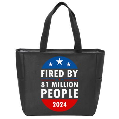 Fired By 81 Million People Harris Walz Waltz 2024 Cat Ladies Zip Tote Bag