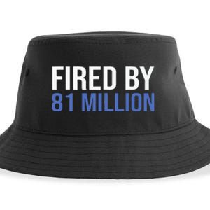 Fired By 81 Million People Kamala Harris Debate 2024 Sustainable Bucket Hat