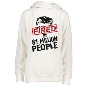 Fired By 81 Million People Fired By 81 Million People Womens Funnel Neck Pullover Hood