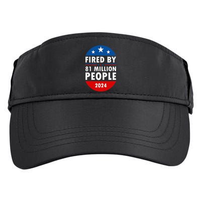 Fired By 81 Million People Harris Walz Waltz 2024 Cat Ladies Adult Drive Performance Visor