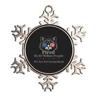 Fired By 81 Million People 2024 For President Usa Metallic Star Ornament