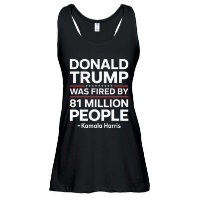 Fired By 81 Million People Kamala Harris Trump Debate Ladies Essential Flowy Tank